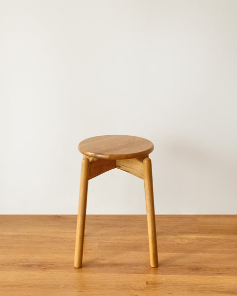 Hagi Stackable Wood Stool